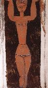 Amedeo Modigliani Caryatid oil on canvas